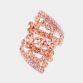 BUBBLE STONE CLUSTER STRETCH RING